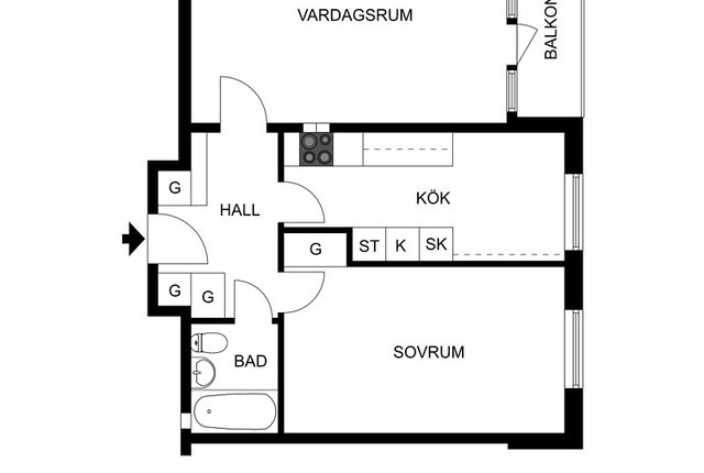 Nydalavägen 1C, Malmö - bild 2