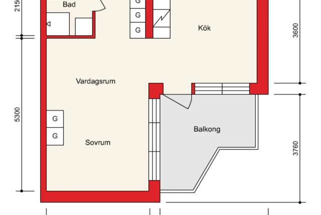Gamlebovägen 12, Hallstavik - bild 1