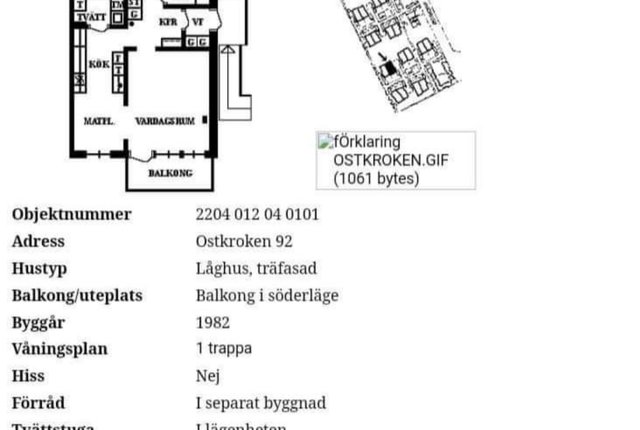Ostkroken 92, Umeå - bild 1