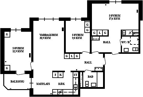 Mariehemsvägen 21E, Umeå - bild 1