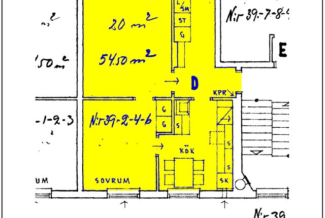 Rusthållarvägen 39, Bagarmossen - bild 3