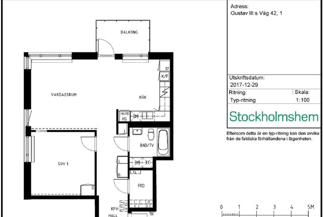 Gustav III:s väg 42, Bromma - bild 1