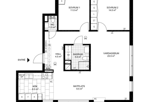Margretelundsvägen 15, Bromma - bild 1