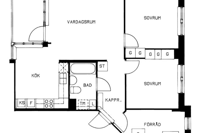 Skarpnäcks Allé 20, Skarpnäck - bild 7