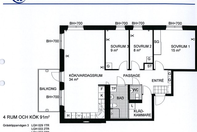 Gräsklipparvägen 3, Vällingby - bild 1
