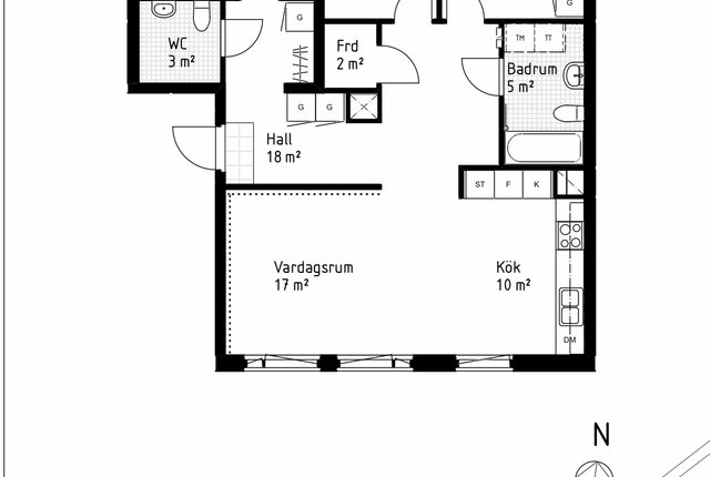 Vantörsvägen 280, Hägersten - bild 1