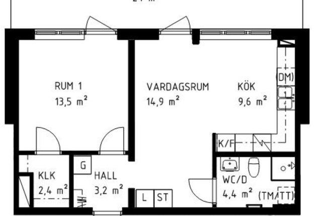 Södra Allégatan 14, Västerås - bild 1