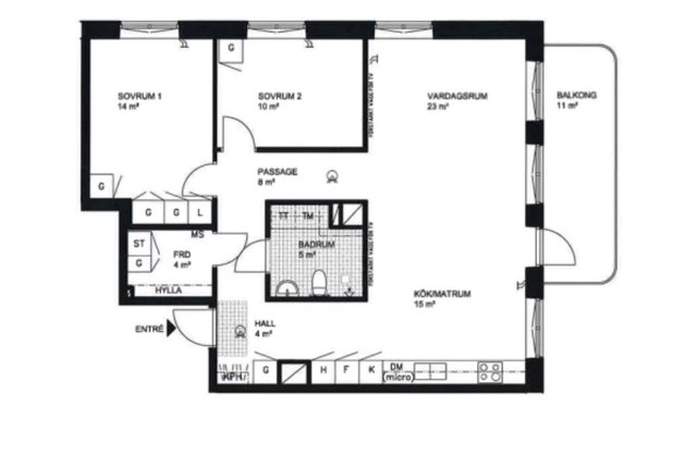 Follingbogatan 31, Bromma - bild 3