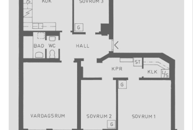 Karlbergsvägen 59, Stockholm - bild 1