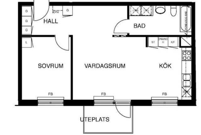 Jarl Kulles Gata 6, Hägersten - bild 1