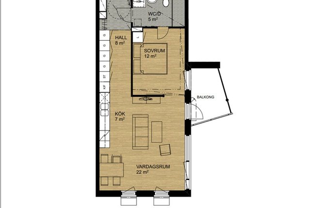 Emågatan 112A, Bagarmossen - bild 2