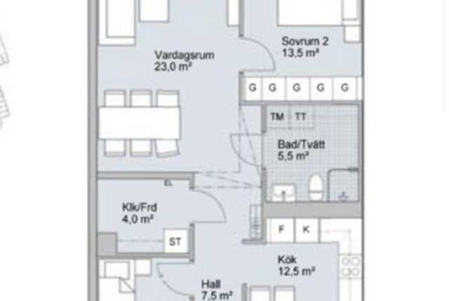 Karin Larssons Väg 3i, Sköndal - bild 1