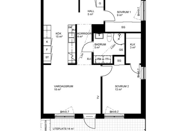 Tränsgatan 1a, Täby - bild 1