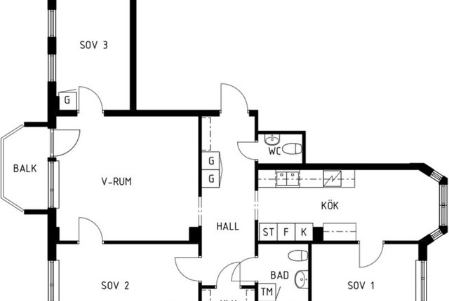Krukmakargatan 36A, Stockholm - bild 1