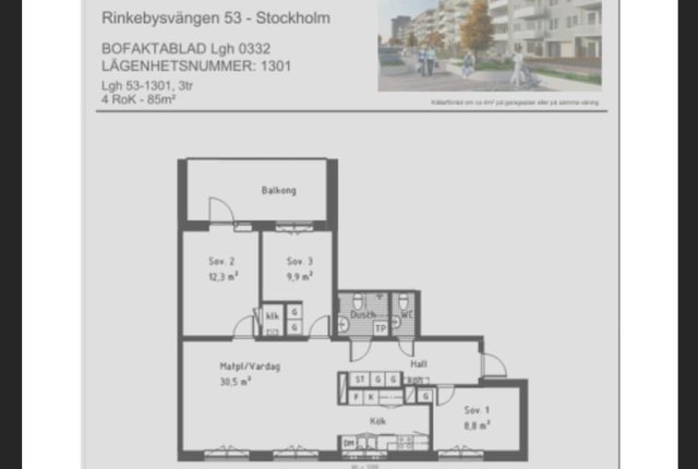 Rinkebysvängen 53, Spånga - bild 1