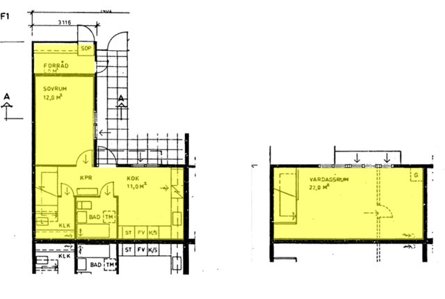 Ryttargatan 232, Upplands Väsby - bild 1