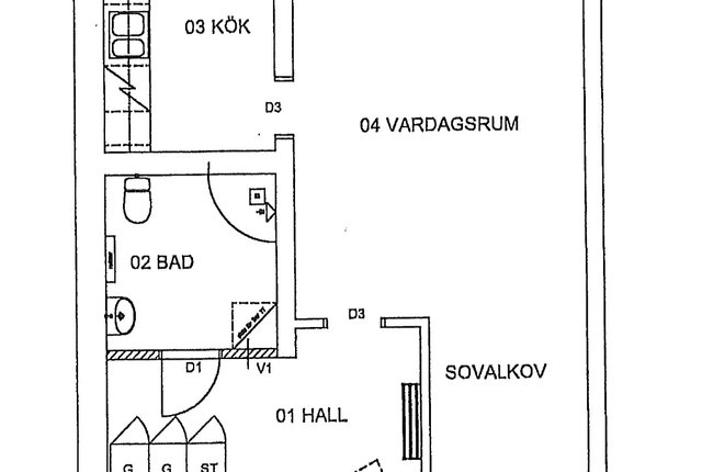 Hidinge backe 3, Spånga - bild 1