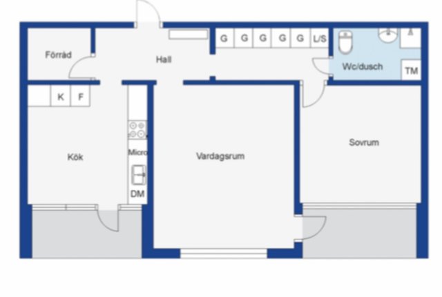 Bagarfruvägen 99, Sköndal - bild 1