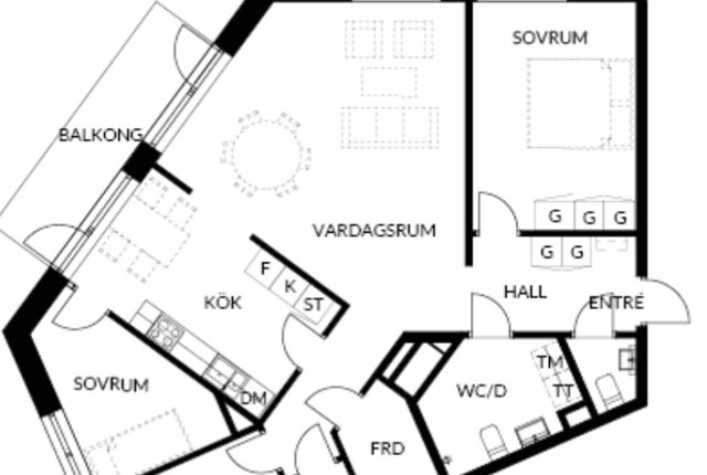 Borgmästaregatan 10E, Kungsbacka - bild 1