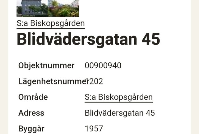 Blidvädersgatan 45, Göteborg - bild 1