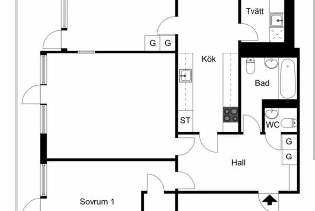 Oxelvägen 40, Älta - bild 1