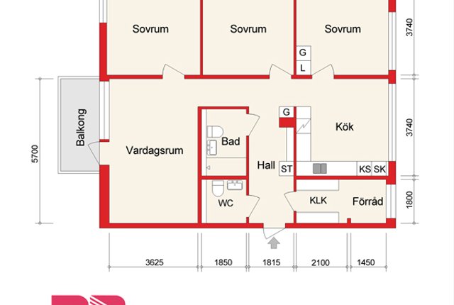 Lommarvägen 4, Norrtälje - bild 1