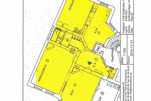 Karlbergsvägen 13, Stockholm - bild 1